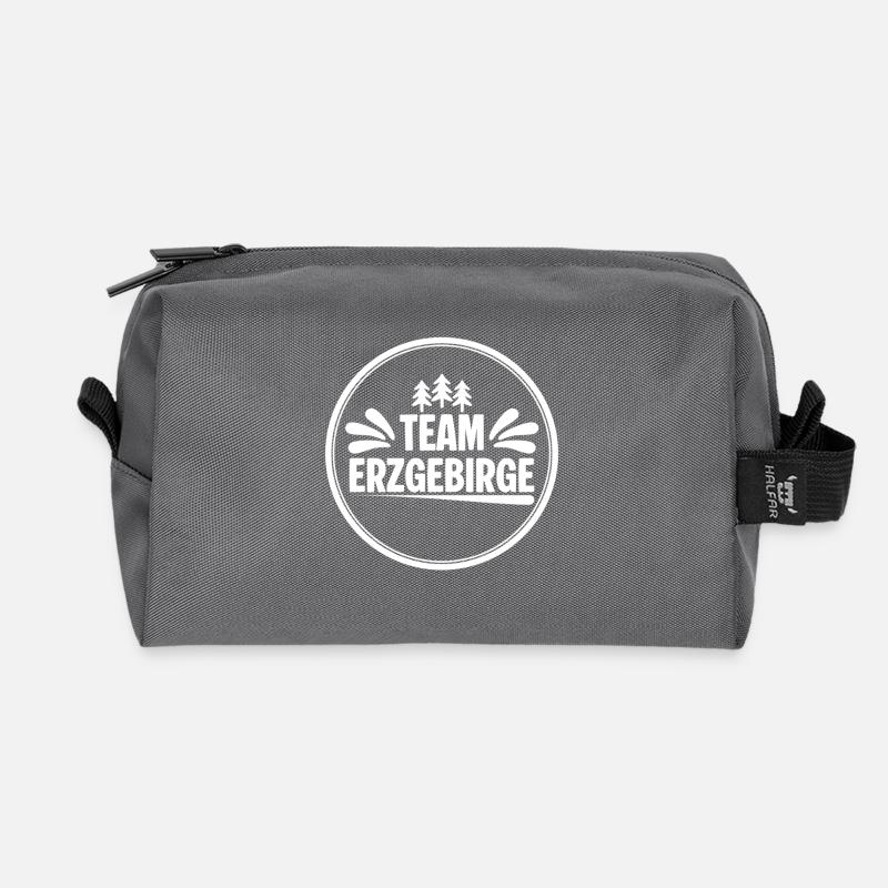 Team Erzgebirge Kreis - Recycelte Kulturtasche - Anthrazit