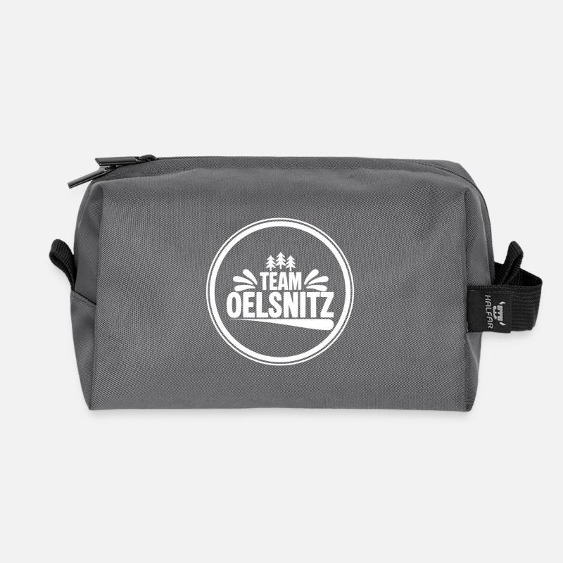 Team Oelsnitz - Recycelte Kulturtasche - Anthrazit
