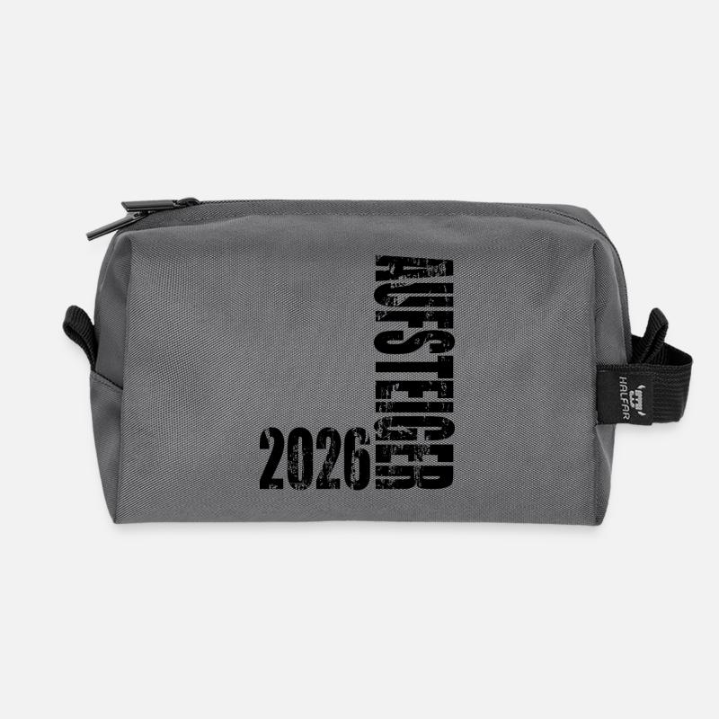 Aufsteiger 2026 Aufstiegstrikot Aufstieg 26 - Recycelte Kulturtasche - Anthrazit