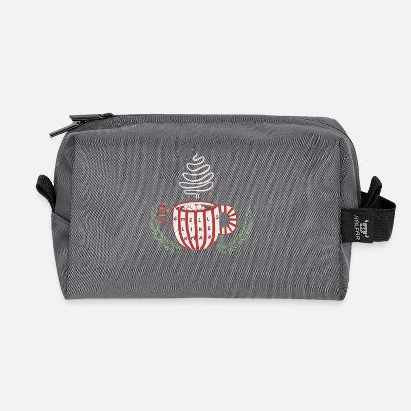 Smells Like Xmas Tasse - Recycelte Kulturtasche - Anthrazit