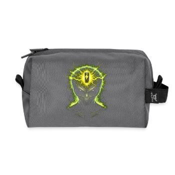 Energy Drink - Recycled Toiletry Zip Bag - anthracite - Front