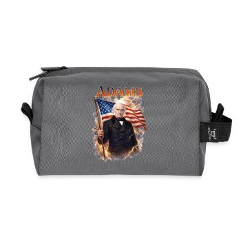 Historische Patriotik-Sturmfigur - Recycelte Kulturtasche - Anthrazit - Vorne