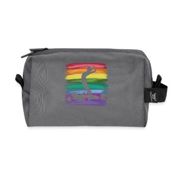 Artistic Swim Team Synchronschwimmen - Recycelte Kulturtasche - Anthrazit - Vorne