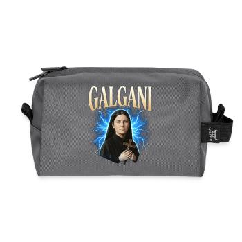 Sainte Gemma Galgani Tonnerre - Trousse de toilette en tissu recyclé - anthracite - Devant