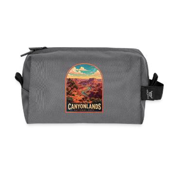Canyonlands National park  - Recycelte Kulturtasche - Anthrazit - Vorne