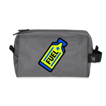 Fuel Energy Gel Ausdauer Sport - Recycelte Kulturtasche - Anthrazit - Vorne