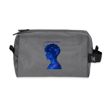 Grenzloser Geist Nebula - Recycelte Kulturtasche - Anthrazit - Vorne
