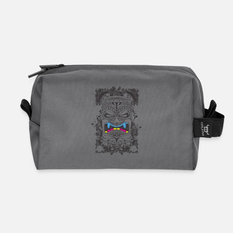 Asiatischer Gott - Recycelte Kulturtasche - Anthrazit
