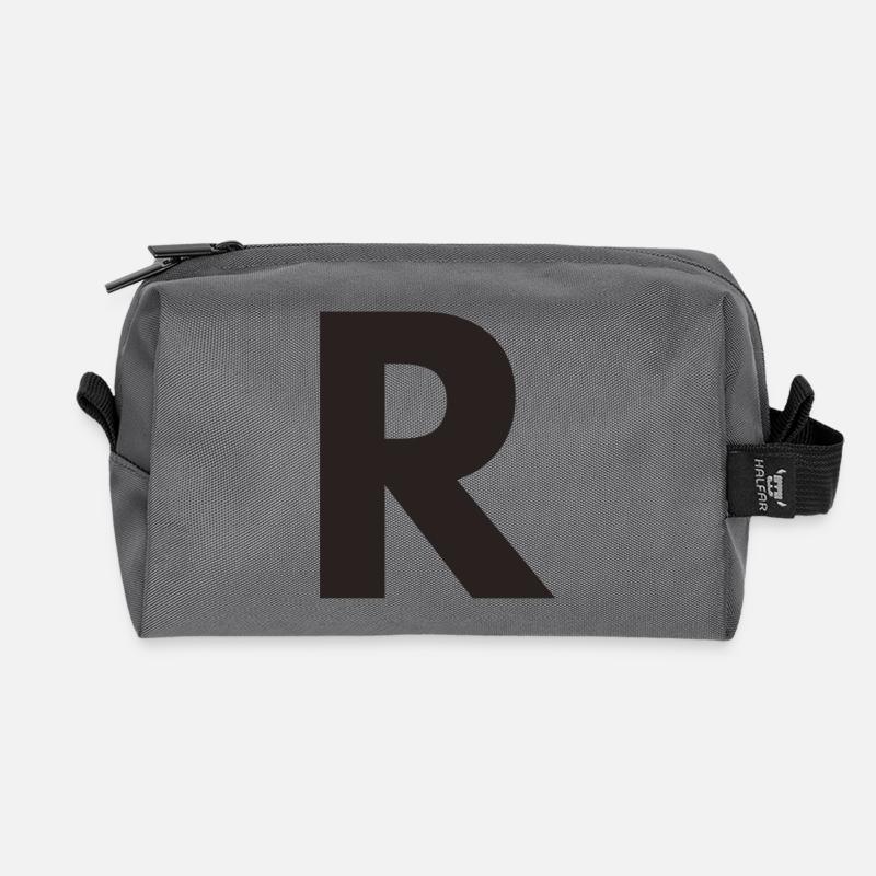 R - Recycelte Kulturtasche - Anthrazit
