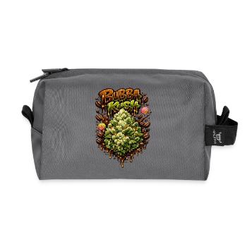 Graffiti Bubba Kush Imprimé - Trousse de toilette en tissu recyclé - anthracite - Devant