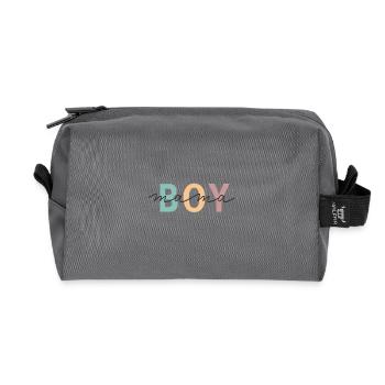 Chemise Boy Mom Minimalist Mom - Trousse de toilette en tissu recyclé - anthracite - Devant