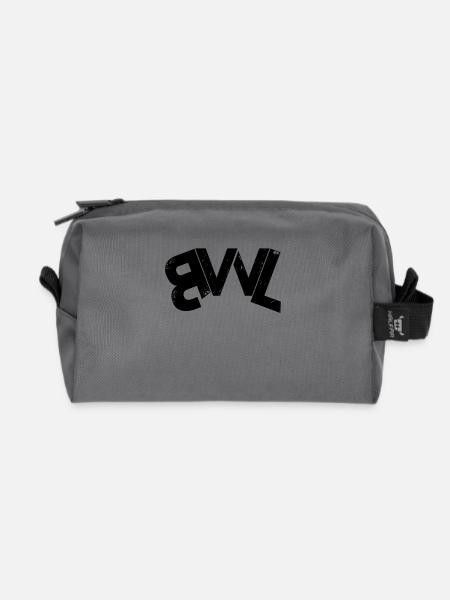 BWL Logo Black - Recycelte Kulturtasche - Anthrazit