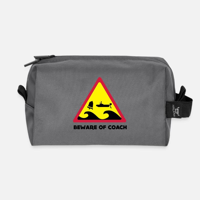 Beware Of Coach - Opti Edition - Recycelte Kulturtasche - Anthrazit
