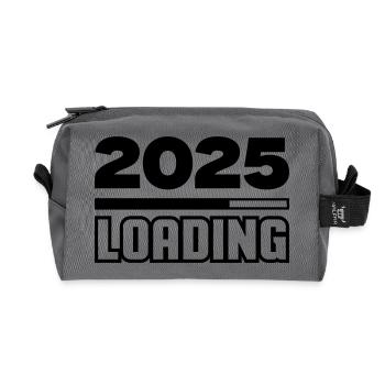 Loading 2025 - Recycled Toiletry Zip Bag - anthracite - Front