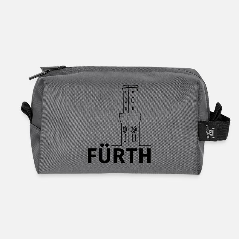 Fürth - Recycelte Kulturtasche - Anthrazit