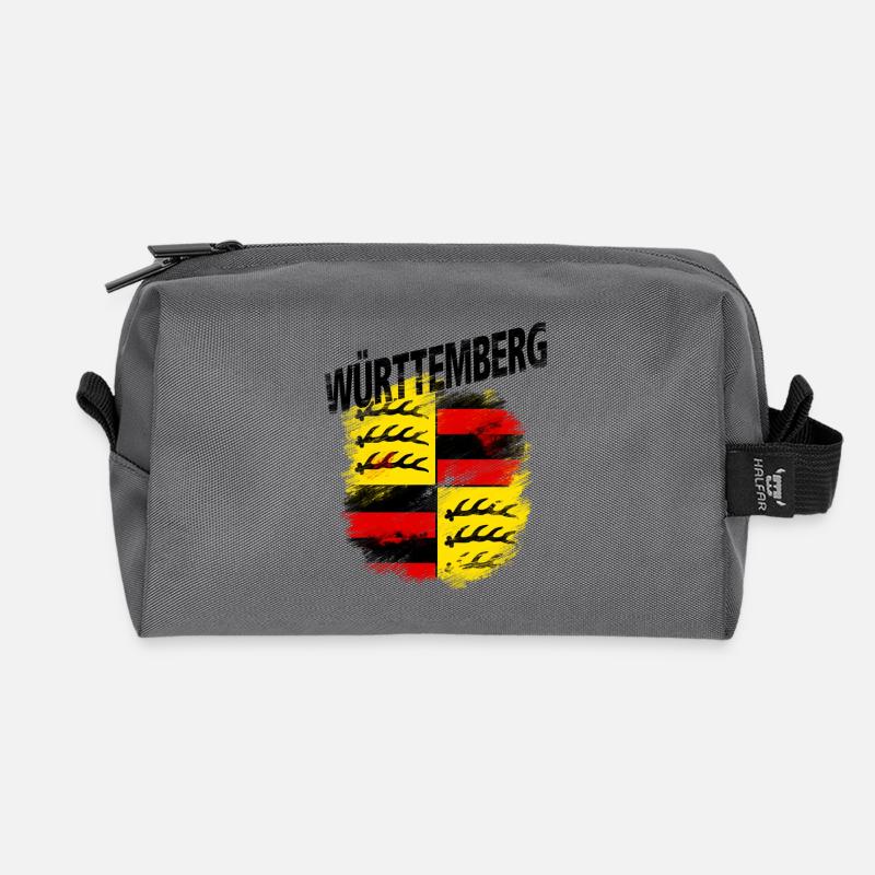 Württemberg - Recycelte Kulturtasche - Anthrazit