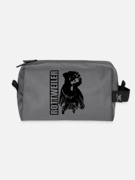 Rottweiler - Recycelte Kulturtasche - Anthrazit