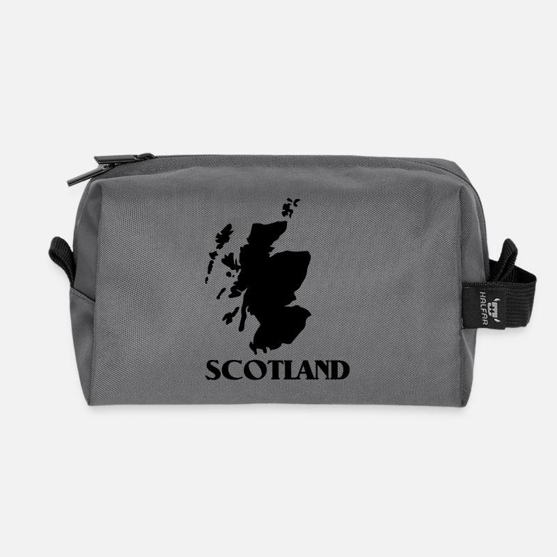 scotland - Recycelte Kulturtasche - Anthrazit