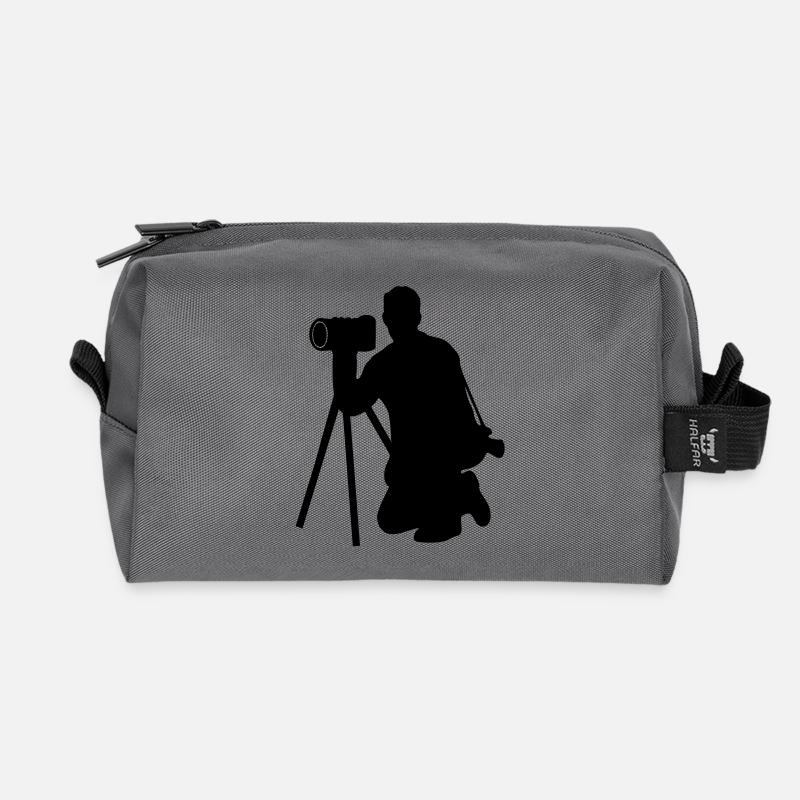 fotograf - Recycelte Kulturtasche - Anthrazit