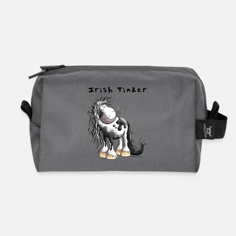Süßer Irish Tinker - Recycelte Kulturtasche - Anthrazit
