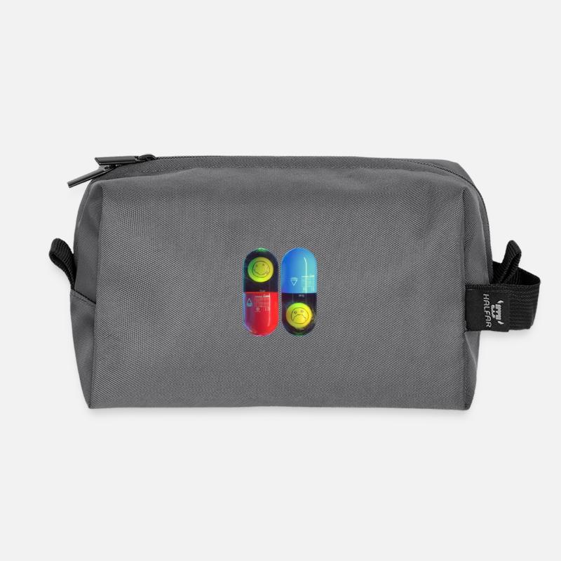 Matrix Nirvana - Recycelte Kulturtasche - Anthrazit