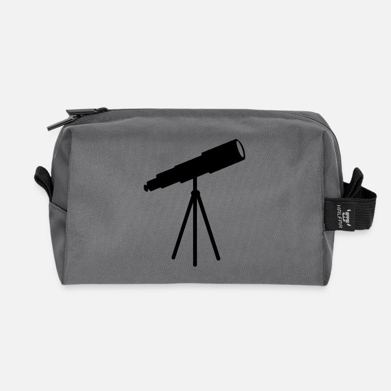 Sterngucker-Teleskop - Recycelte Kulturtasche - Anthrazit