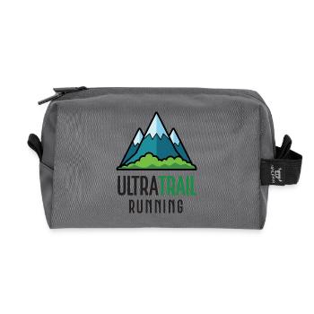Ultra Trail Running - Trousse de toilette en tissu recyclé - anthracite - Devant