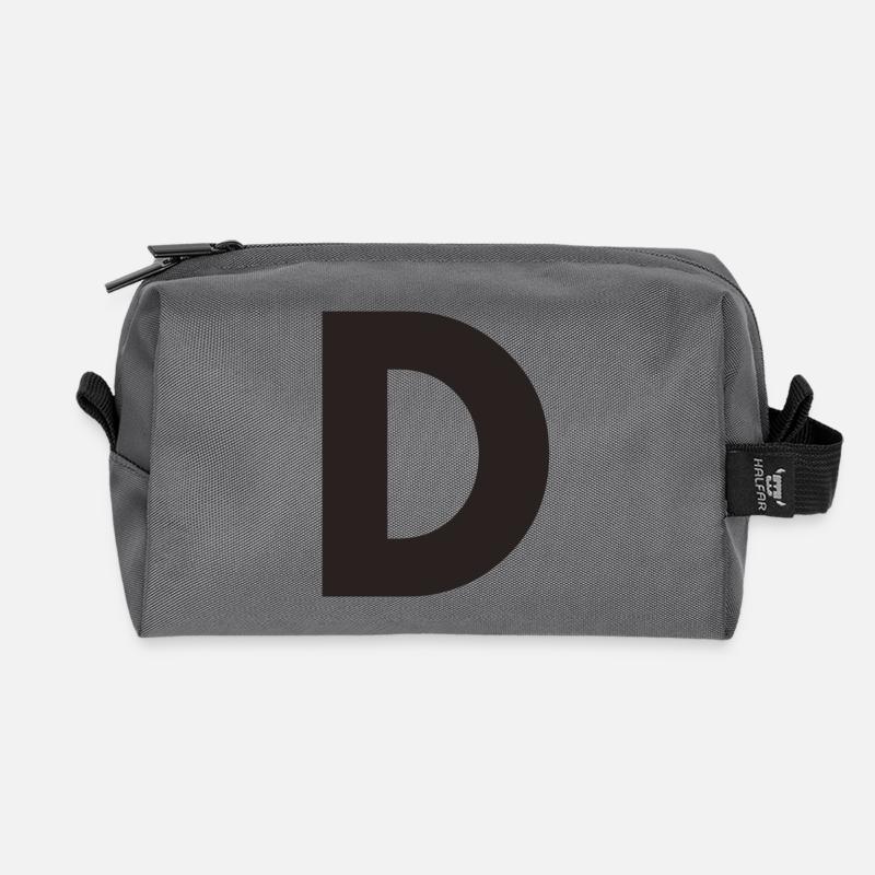 D - Recycelte Kulturtasche - Anthrazit