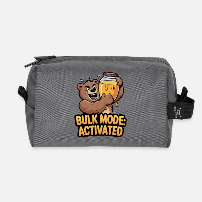 Bulk Mode activated - Recycelte Kulturtasche - Anthrazit