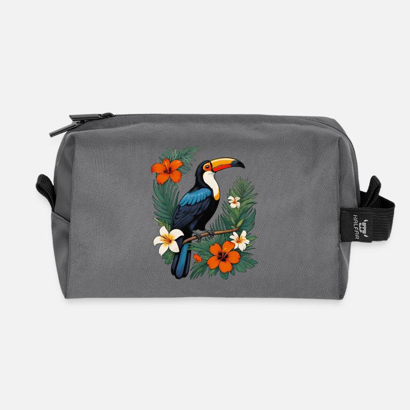 Tukan - Recycelte Kulturtasche - Anthrazit