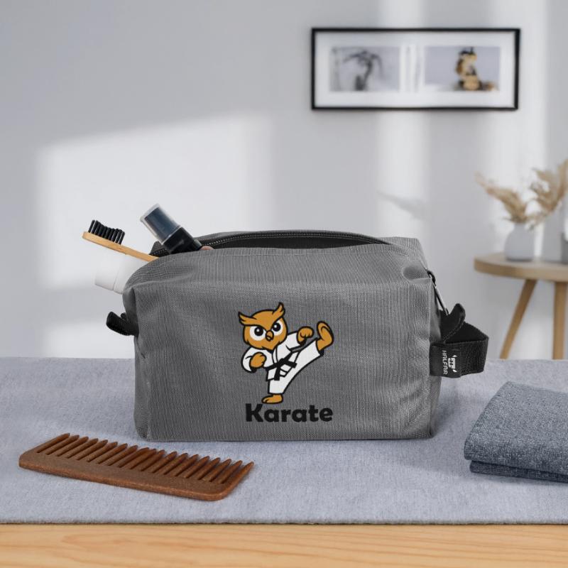 Karate Eule Recycelte Kulturtasche