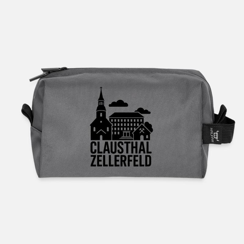 Clausthal Zellerfeld - Recycelte Kulturtasche - Anthrazit