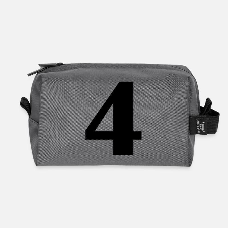 4 - Recycelte Kulturtasche - Anthrazit