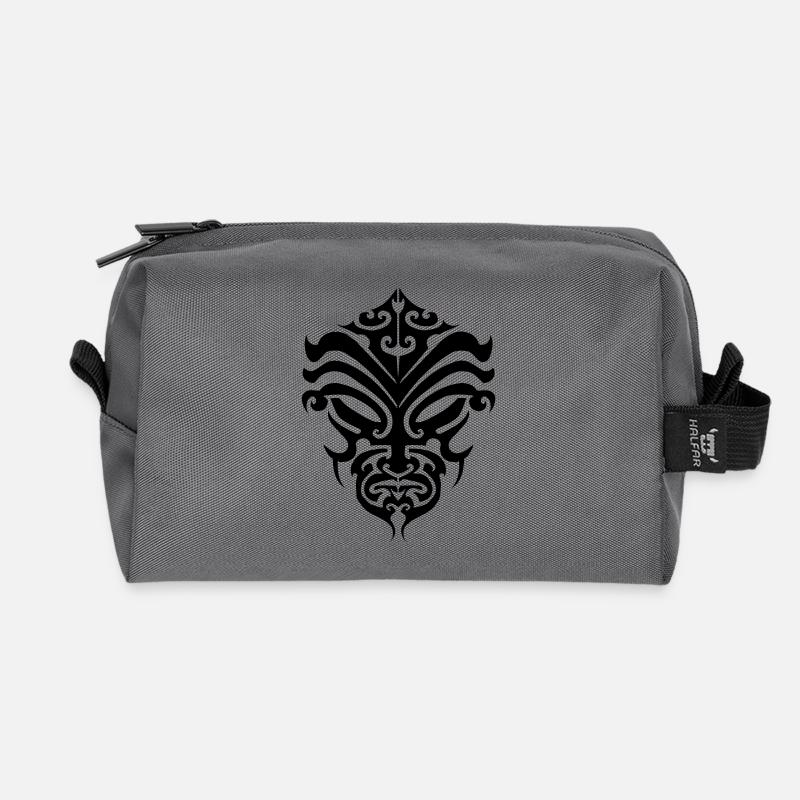 maori - Recycelte Kulturtasche - Anthrazit