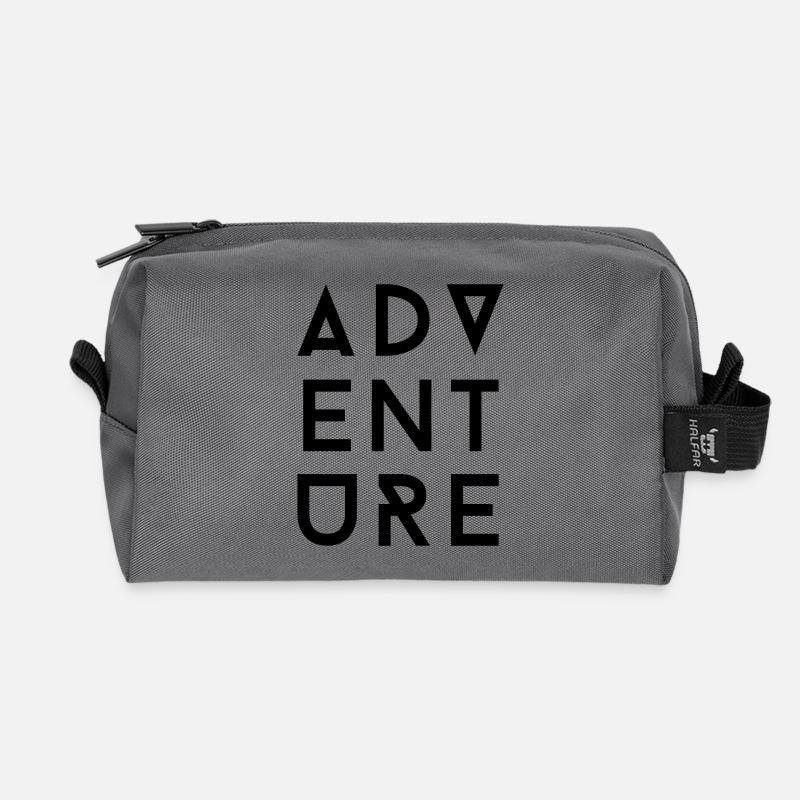 AD Adventure II - Recycelte Kulturtasche - Anthrazit