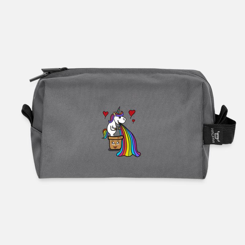 Mr. Cacaful - Recycelte Kulturtasche - Anthrazit
