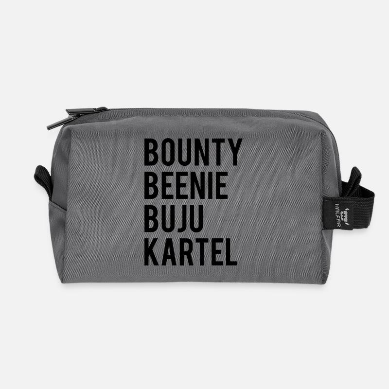 Bounty Beenie Buju Kartel - Recycelte Kulturtasche - Anthrazit
