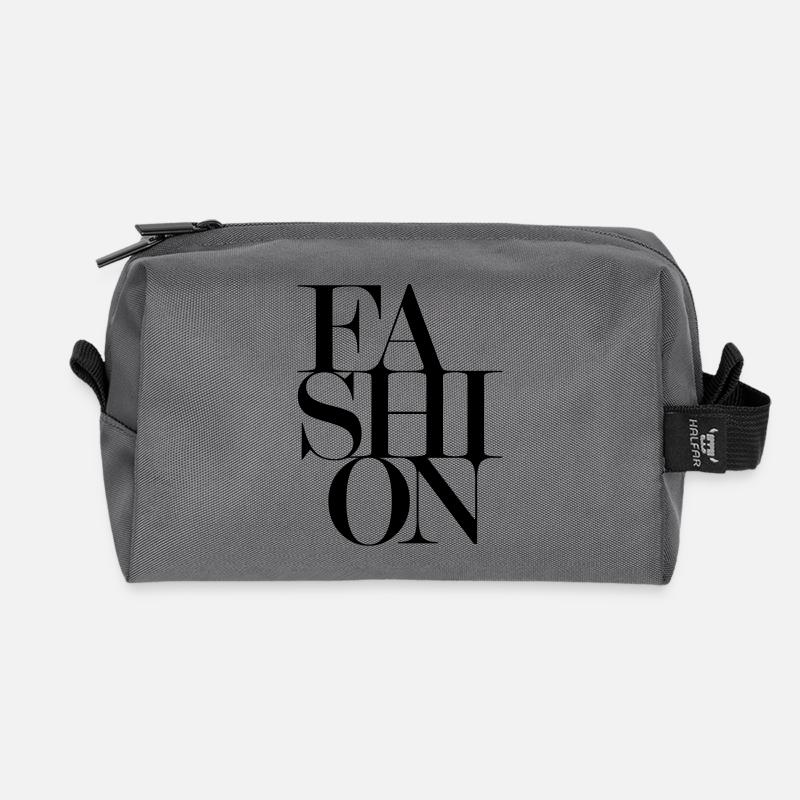 FASHION Design - Recycelte Kulturtasche - Anthrazit