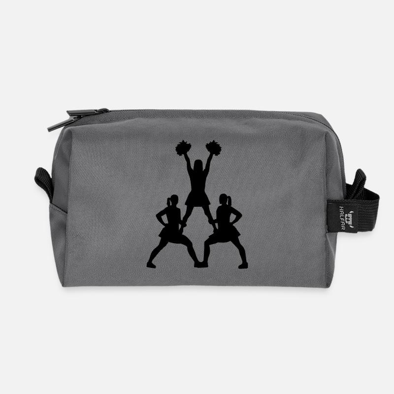 Cheerleader - Recycelte Kulturtasche - Anthrazit