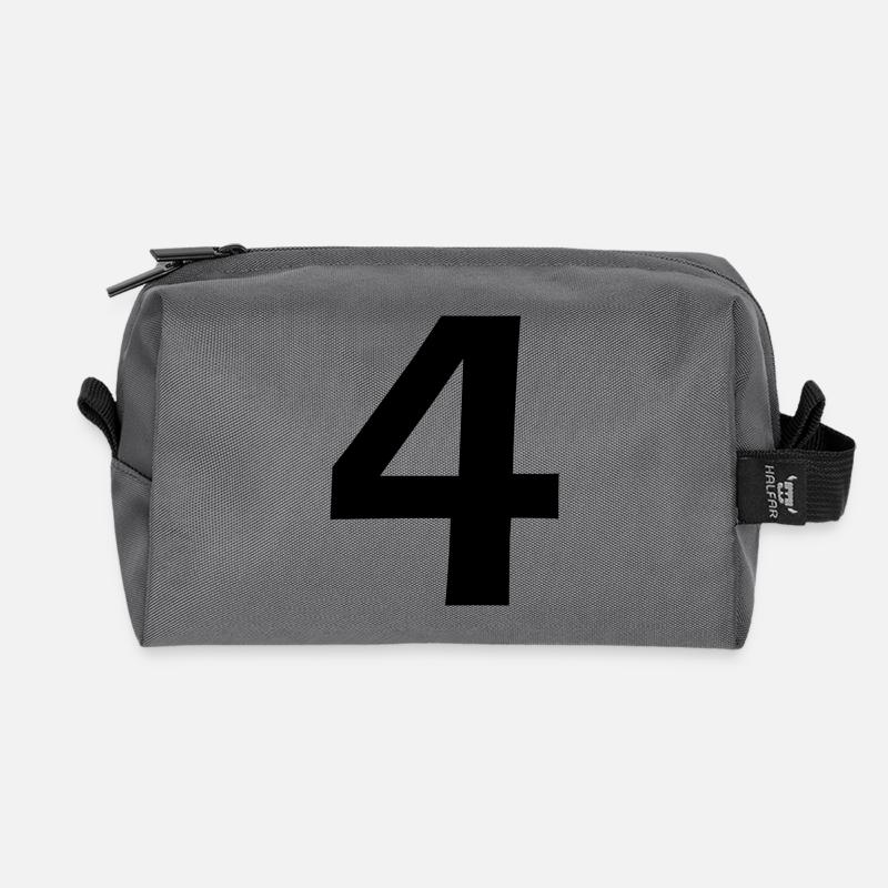4 - Recycelte Kulturtasche - Anthrazit