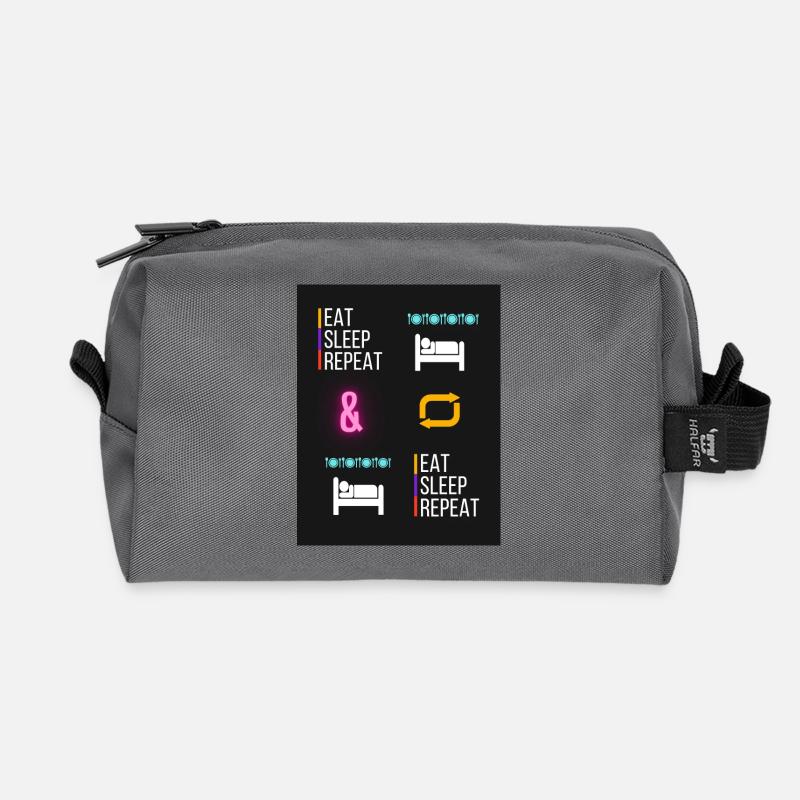My Design - Recycelte Kulturtasche - Anthrazit