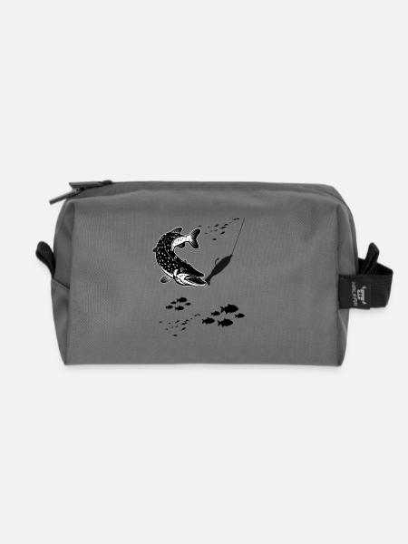 Hecht - Recycelte Kulturtasche - Anthrazit