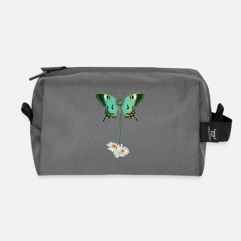 Stille Revolution - Recycelte Kulturtasche - Anthrazit