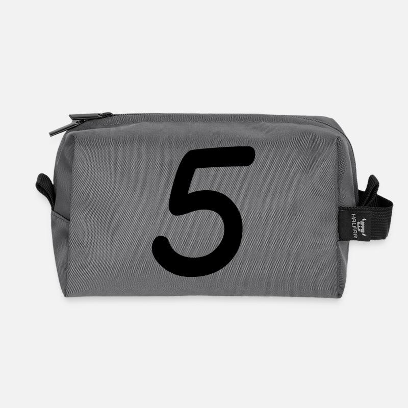 5 - Recycelte Kulturtasche - Anthrazit