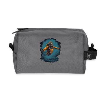 Taucher - Recycelte Kulturtasche - Anthrazit - Vorne