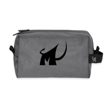 M as Mammut - Recycled Toiletry Zip Bag - anthracite - Front