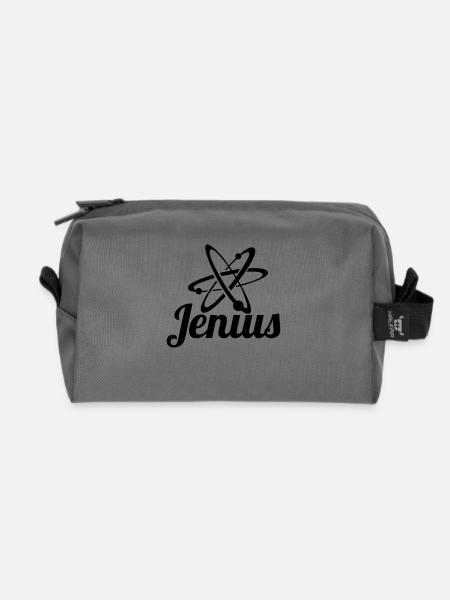geek - Recycelte Kulturtasche - Anthrazit