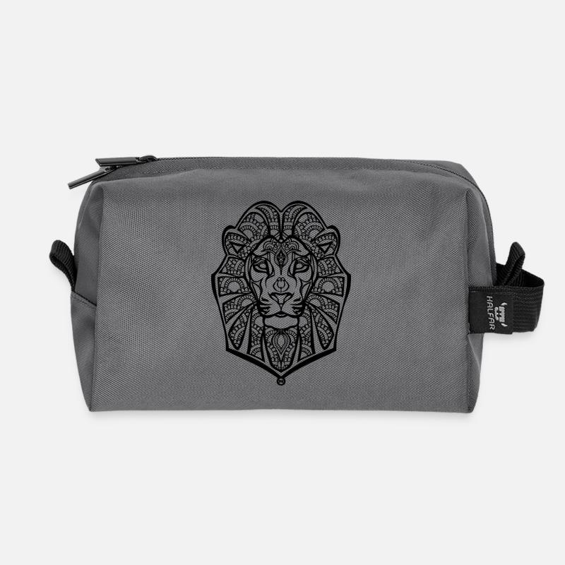 Henna Löwe - Recycelte Kulturtasche - Anthrazit