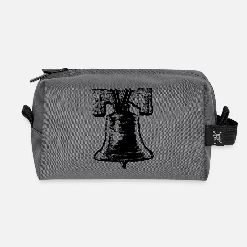 Glocke - Recycelte Kulturtasche - Anthrazit