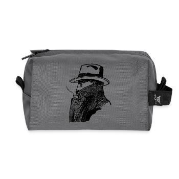 Agent Mafia Design - Recycelte Kulturtasche - Anthrazit - Vorne